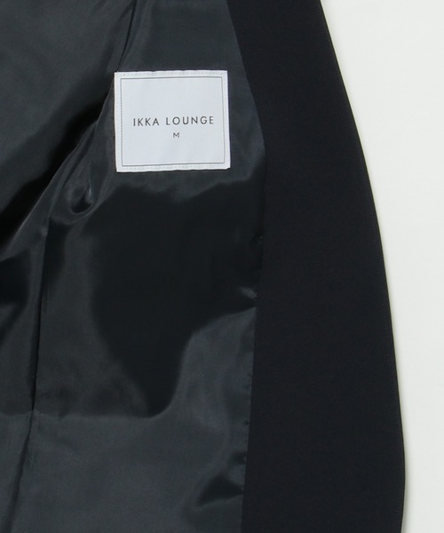 IKKA LOUNGE ジャケット ノーカラージャケット 「洗濯機で洗える
