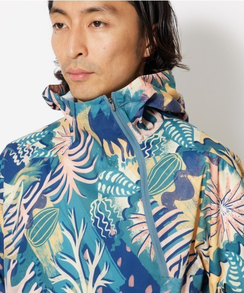snow peak（スノーピーク） コート ジャケット Printed Breathable