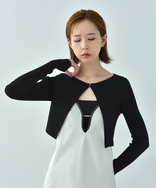 CODE A カーディガン | open front cardigan レディース : ZOZOTOWN