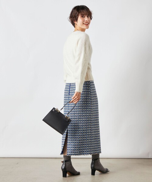 ⭐︎美品⭐︎NOLLY'S ノーリーズ　カシミヤ混ニット カシミヤ混MUSICハイネックプルオーバーニット | ノーリーズ