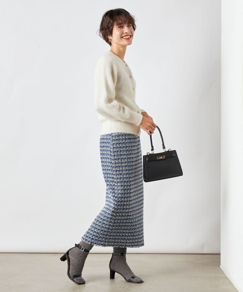 NOLLEY'S Sophi（ノーリーズソフィー） カーディガン カシミヤ混