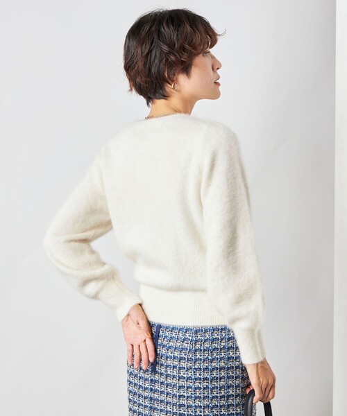 NOLLEY&#39;S sophi - ◾️定価23,100円　NOLLEY&#39;S  カシミヤ混　パール釦　カーディガン NOLLEY'S Sophi（ノーリーズソフィ）の「カシミヤ混ヘアリー
