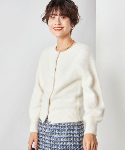 NOLLEY'S Sophi（ノーリーズソフィー） カーディガン カシミヤ混