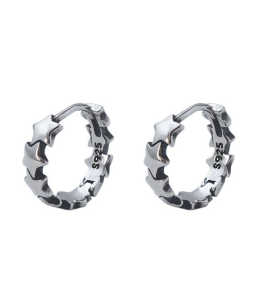 quip queint（クイップクエイント） ピアス 「quip queint」star hoop