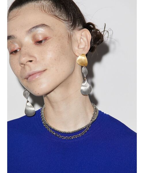 選ぶなら UN3D. ピアス WAVE PLATE PIERCE / ウェーブプレートピアス アクセサリー