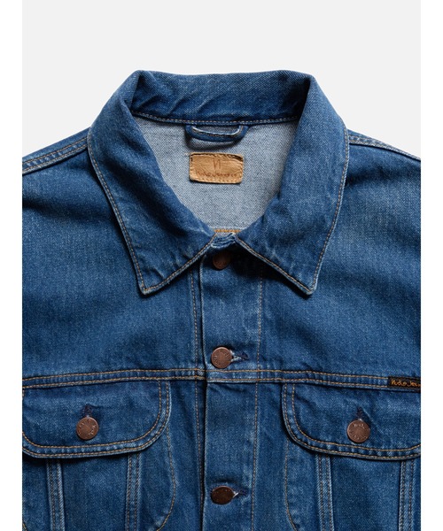 Nudie Jeans デニムジャケット gジャン Danny Greasy Denim