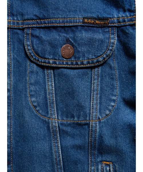 Nudie Jeans デニムジャケット gジャン Danny Greasy Denim