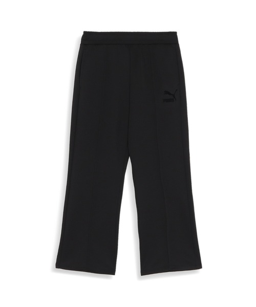 PUMA T7 トラックパンツ ワイド 黒/黒　size L 新品 PUMA パンツ プーマ ユニセックス T7 トラック JP メンズ
