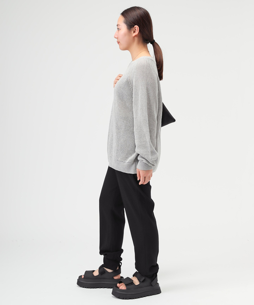 AP STUDIO ラインニットプルオーバー AP STUDIO ニット セーター ヘーゼルプルオーバーニット