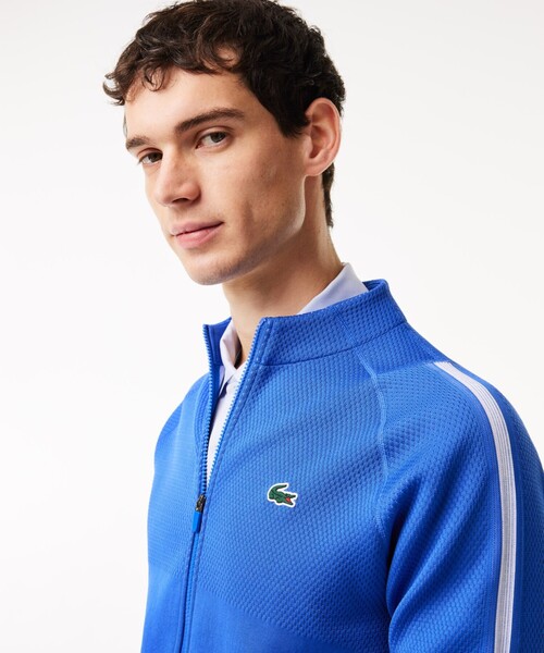 LACOSTE ノバク・ジョコビッチモデル トラックジャケット ジャージ M LACOSTE ジャージ 「ノバク・ジョコビッチ」切り替えトラック