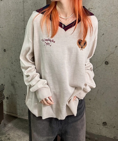 ポロシャツ ポロ ワッペンポロニット レディース メンズ : ZOZOTOWN