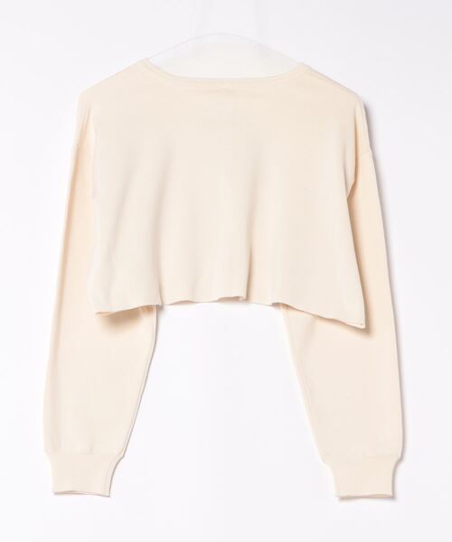 カーディガン _Ｃ/Ｎy　pleating short CD レディース fig London カーディガン _C/Ny pleating short CD レディース