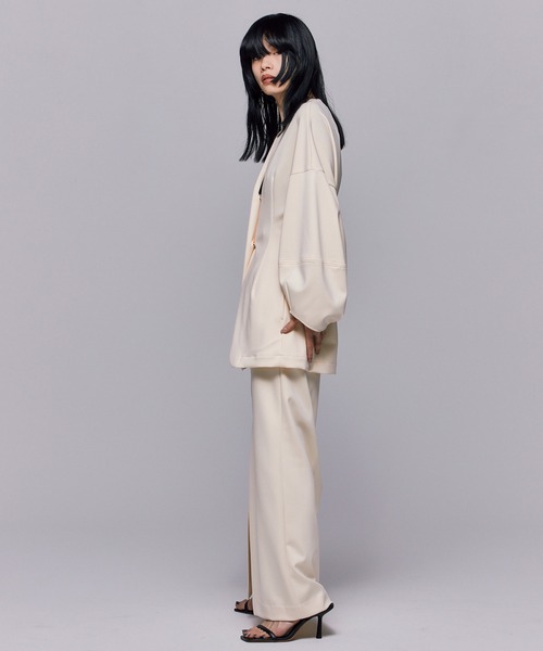 THINGS THAT MATTER スカート SCUBA JERSEY NARROW MAXI SKIRT