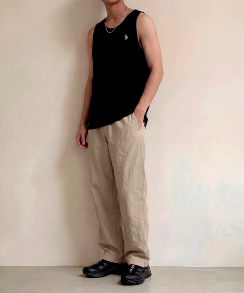 ホルミーユニセックスタンクトップ　M　ブラック U.S. POLO ASSN.（ユーエスポロアッスン） タンクトップ 「U.S. POLO