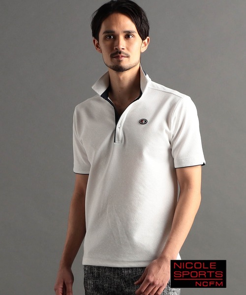 NICOLE CLUB FOR MEN ポロシャツ 「24年モデル EC限定再販売