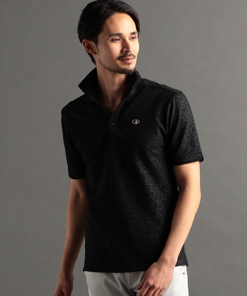メンズ ポロシャツ ロゴ ドロップショルダー S02494 DC ディーシー DST242012 メンズ 半袖 Tシャツ 刺繍ロゴ