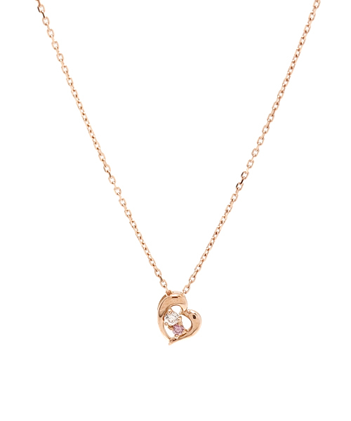 ネックレス Zozotown ハニーピンクダイヤモンドハートネックレス ネックレス Zozotown 店 レディースアクセサリー 通販