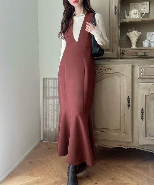 マーリエVERY 10月号掲載ドットフロッキージャンパースカートのみ 楽天市場】ドットフロッキージャンパースカート／マーリエ ル カセット