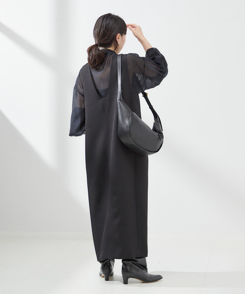 JOURNAL　STANDARD　L'ESSAGE オーガンジーボウタイブラウス journal standard L'essage ブラウス シャツ オーガンジー
