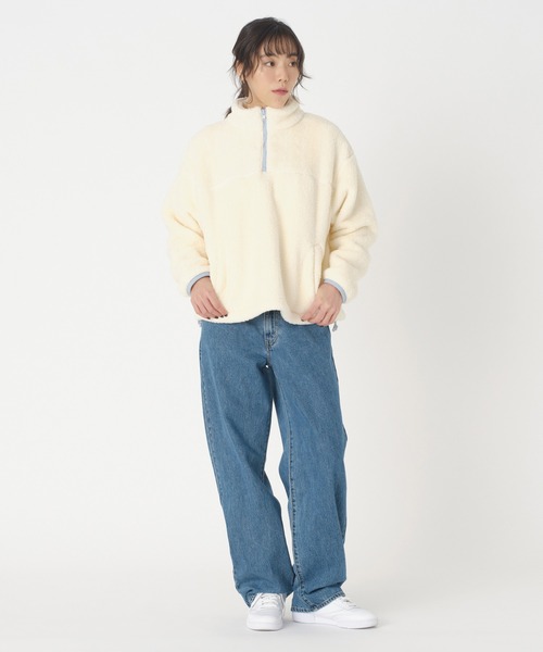 Levi's（リーバイス） ブルゾン アウター ハーフジップフリース