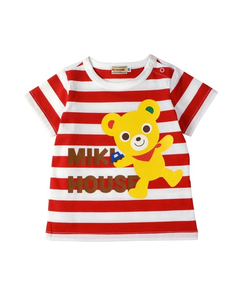 MIKI HOUSE（ミキハウス） tシャツ アニマル半袖Tシャツ キッズ 子供