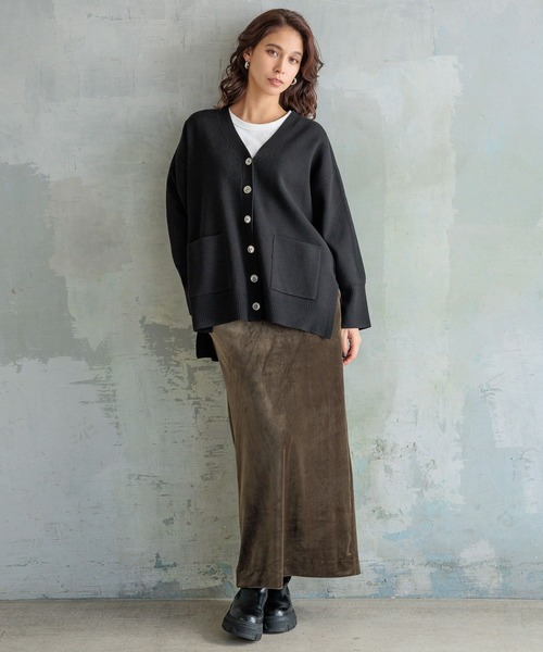 カーディガン Curensology(カレンソロジー)/ポコポコアミニット