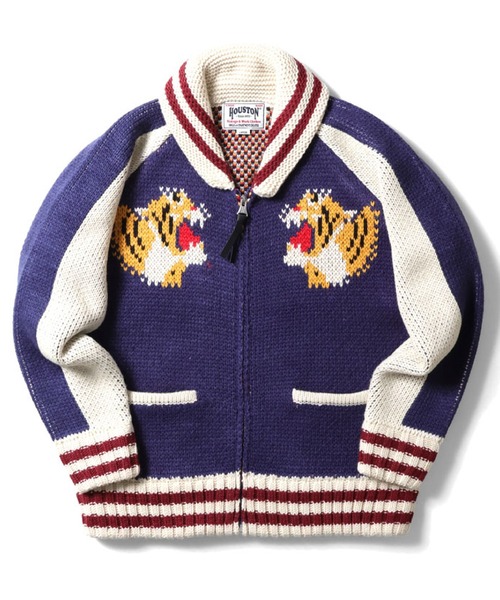 セーター ニット HOUSTON カウチンセーター(TIGER) メンズ レディース