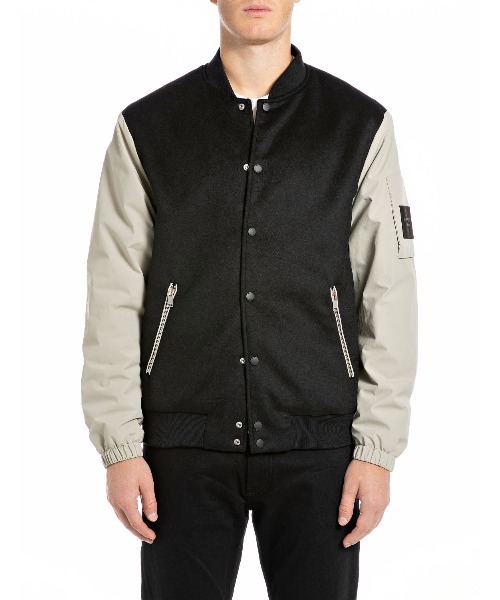 REPLAY（リプレイ） スタジャン サルトリアーレ ライトメルトン