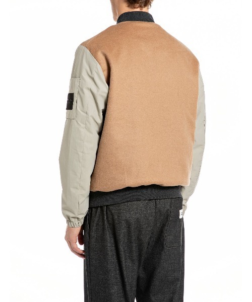 REPLAY（リプレイ） スタジャン サルトリアーレ ライトメルトン