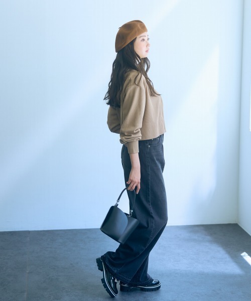 デニム・ジーパン De Lap Signature One Tuck Wide Denim Pants (037) De Lap Signature One Tuck Wide Denim Pants (037) (ASCLO