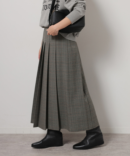 journal standard relume チェックプリーツスカート JOURNAL STANDARD relume スカート チェックプリーツスカート