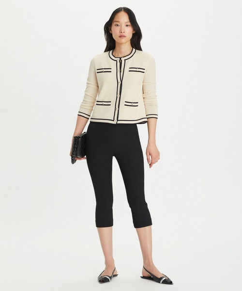 ニット セーター ケンドラ カーディガン レディース shrunken-kendra-cardigan-front