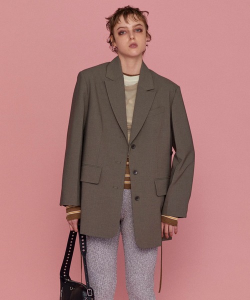 maison special / シングルボタンオーバージャケット Single Button Oversized Jacket