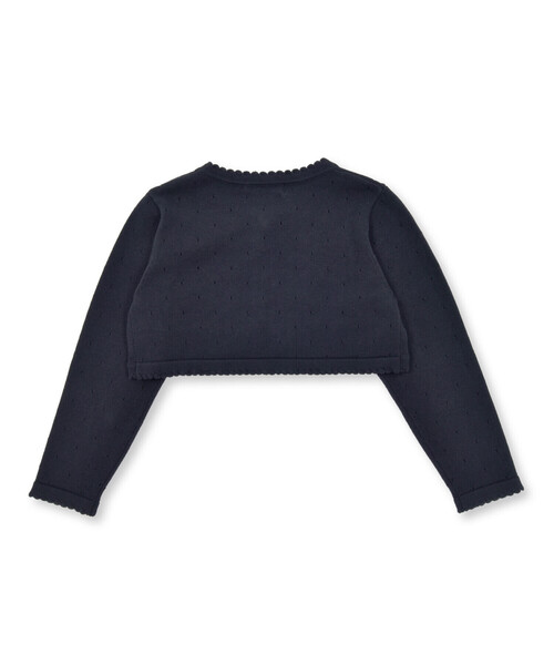 カーディガン 入学式 卒園式 ニットボレロカーディガン(110~130cm) キッズ 子供服 男の子 女の子の画像