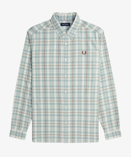 FRED PERRY（フレッドペリー） シャツ Twill Tartan Shirt／ツイル