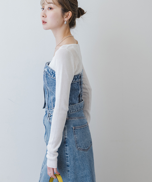 【タグ付き】NOBLE ニードバイヘリテージ デニムビスチェ　STEPHANIE 01_001.jpg