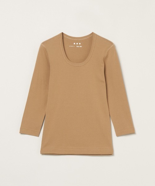 tシャツ オーガニックコットン 七分袖ジェシカ レディース