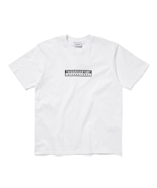 ★thisisneverthat★TNT International Tee★大人気★ thisisneverthat tシャツ TNT International Tee メンズ