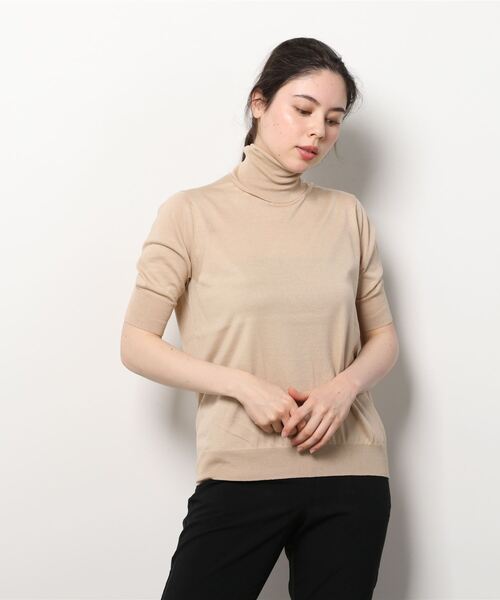 「Drawer」 半袖ニット 2 ブルー レディース DRAWER 「Drawer」 半袖ニット 2 ブルー レディース : ZOZOTOWN