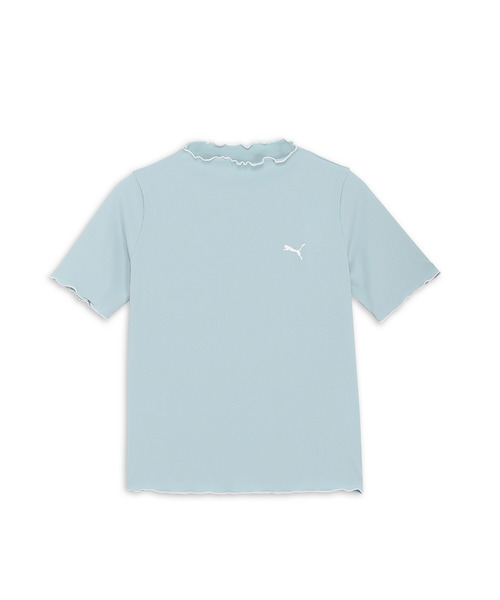 PUMA tシャツ プーマ ウィメンズ サマー リブ 半袖 Tシャツ