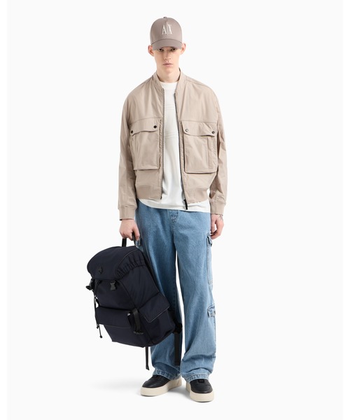 ライトブルーデニムカーゴパンツ ARMANI EXCHANGE カーゴパンツ 「A|X アルマーニ エクスチェンジ