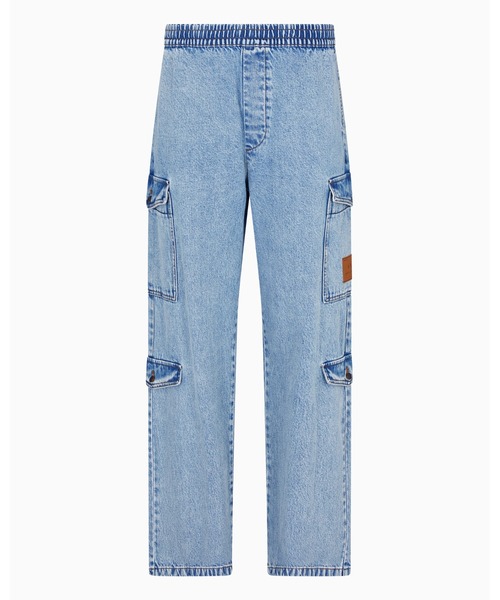 イタリア製 ARMANI JEANS カーゴパンツ GIORGIO ARMANI（ジョルジオアルマーニ）カーゴパンツ 紺 サイズ