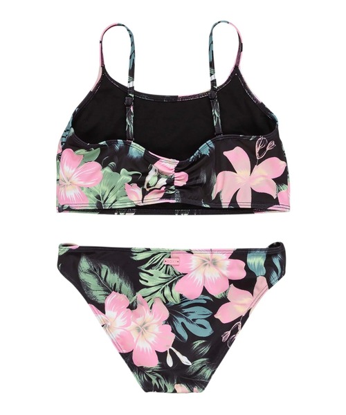ROXY（ロキシー） 水着 SHADOW FLORAL CROP T /ロキシーキッズ花柄
