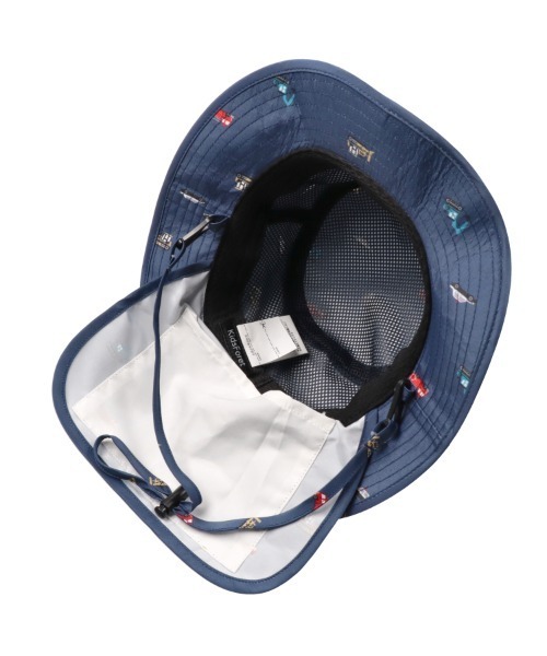 Kids Foret（キッズフォーレ） uvカット 帽子 ハット 働く車柄撥水