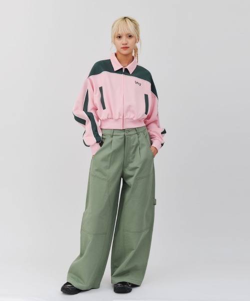atmos girls コート アウター pink Track Jacket / アトモス