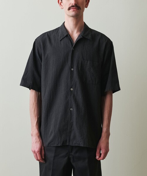 Steven Alan シャツ ALINE LOOSE CASUAL BOX STEVEN ALAN シャツ 「Steven Alan」 C/L ブレンド チェック