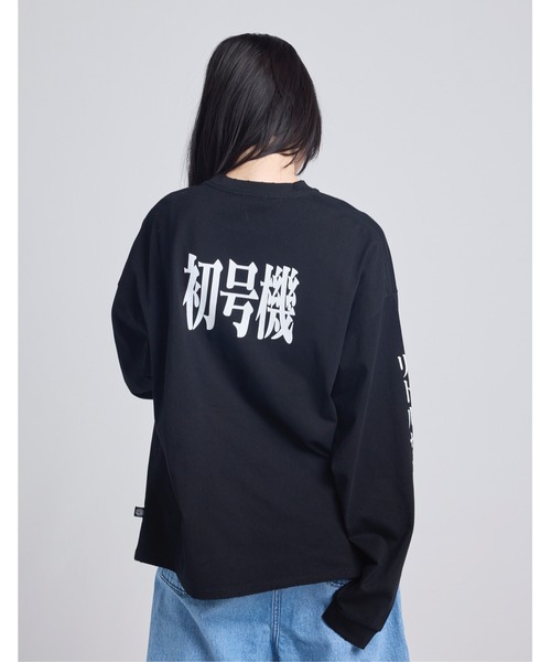tシャツ evangelion x little sunny bite long tee レディース メンズ Little sunny bite tシャツ 「evangelion x little bite」 long