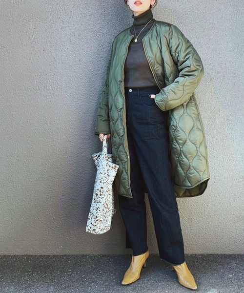 「Emma Taylor」 コート 36 カーキ レディース_画像4