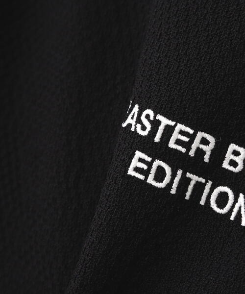 ニット セーター 「MASTER BUNNY EDITION」アモッサリブプレス半袖モックネックニットプルオーバー レディース アモッサリブプレス半袖モックネックニットプルオーバー