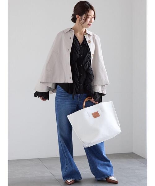 Te chichi（テチチ） ジャケット ノーカラージャケット クロップド